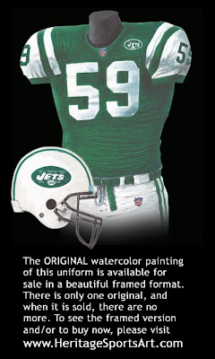 New York Jets 1998 uniform