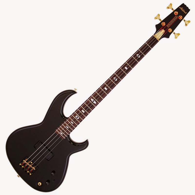 Aria Basses New Aria Pro II Models RSB1500 & SB Black 'n' Gold & New site