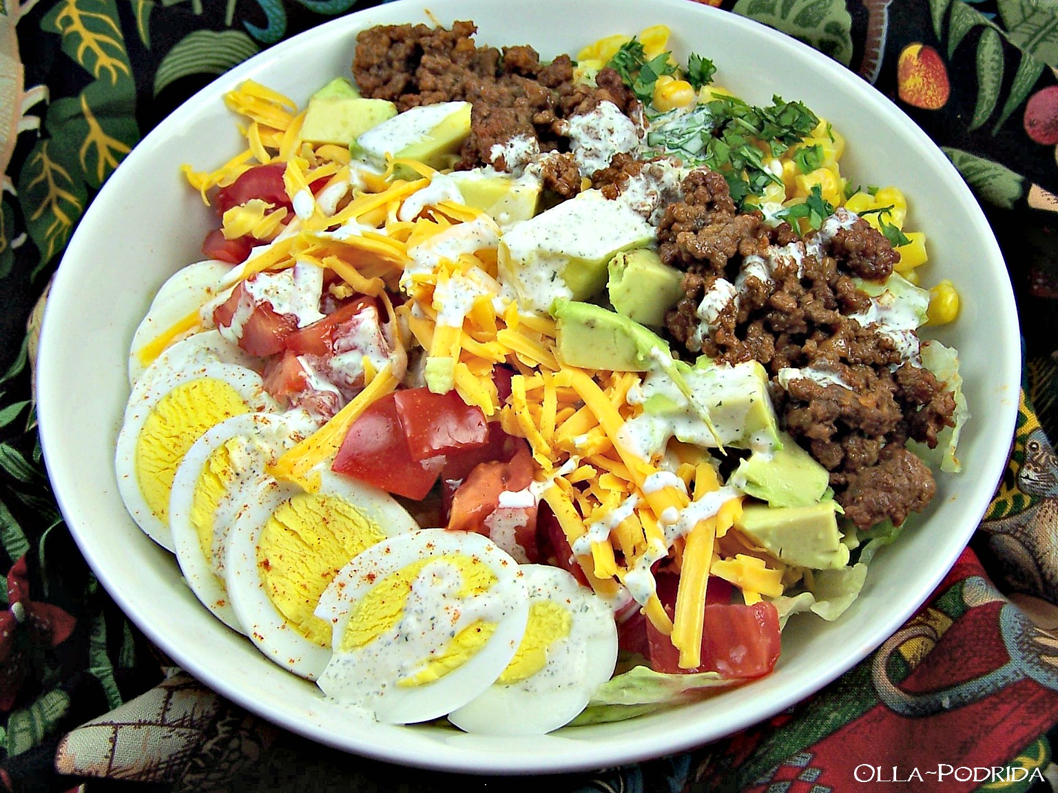 OllaPodrida Mexican Cobb Salad