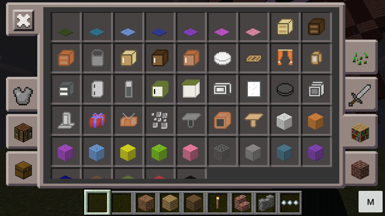 [MOD] Furniture Mod (Pocket Decoration v5.0) Minecraft PE 0.14.0