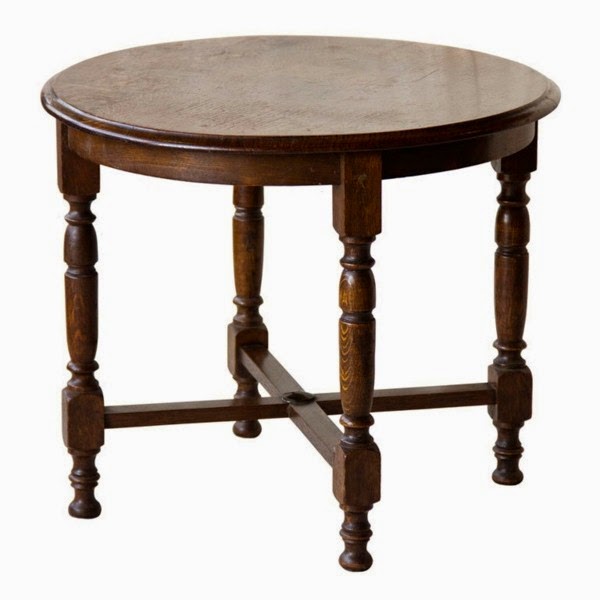 Particularly striking vintage tables!