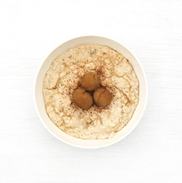 Nutmeg Chestnut Porridge A Blackbird's Epiphany UK Women's Fitness and Fantasy Writing Blog