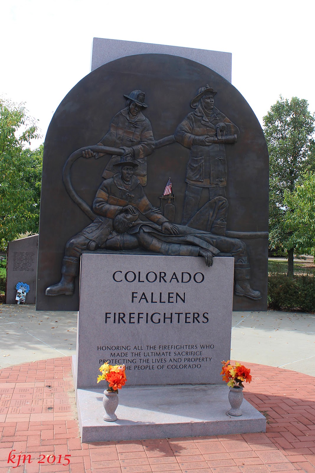 The Outskirts of Suburbia Colorado Fallen Firefighters Memorial
