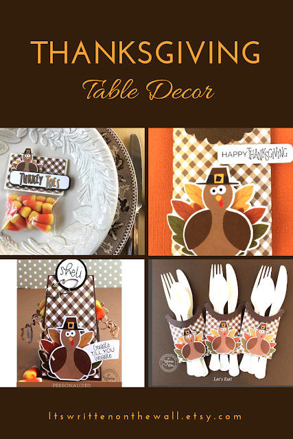 It's Written on the Wall: Fun Thanksgiving Table Decorations That Will ...
