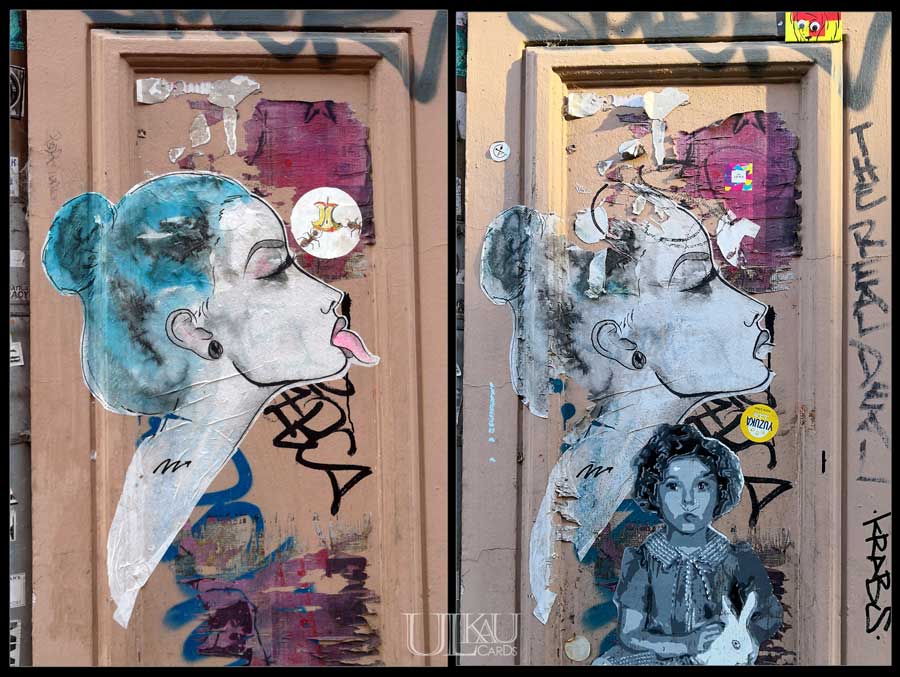 Picasso In Gijon Spanien Streetart Strassenkunstler