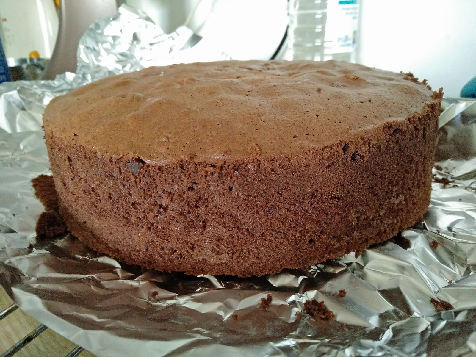 Cuisine de Petit Lu: Génoise au chocolat de Cyril Lignac