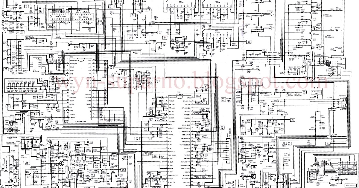 Terbaru Skema Tombol Mesin Tv Cina Skema Mesin