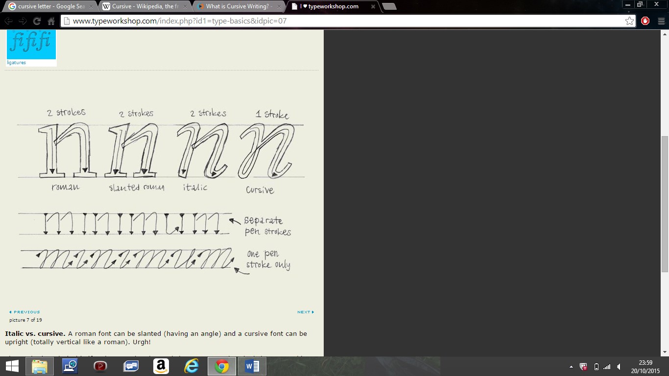 Cursive font pretty penny