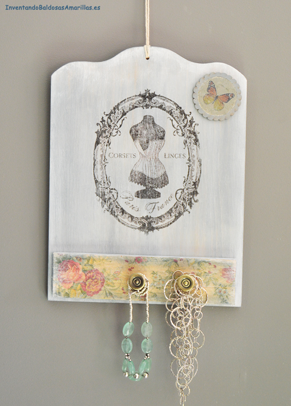 diy colgador vintage