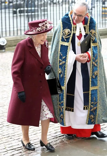 Queen Elizabeth II, Duchess Camilla, Prince William, Duchess Catherine, Prince Harry, Meghan Markle, Countess Sophie of Wessex, Princess Anne and Princess Alexandra