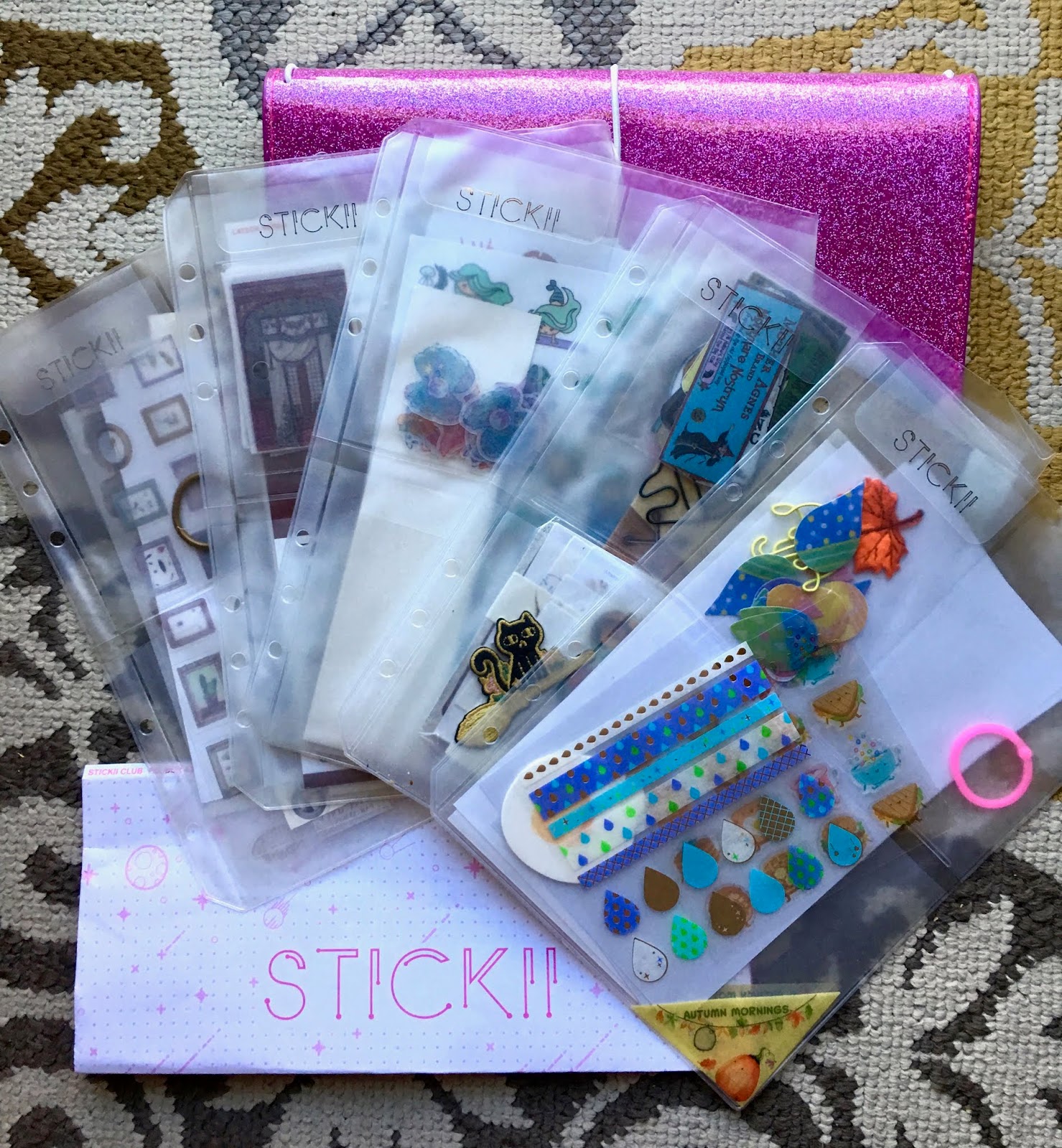Stickii Club Monthly Sticker Club - Review | Keep Calm and Craft On Blog