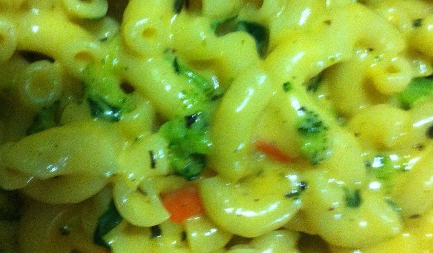 Chocolate Belly Mac and Cheese for Toddlers