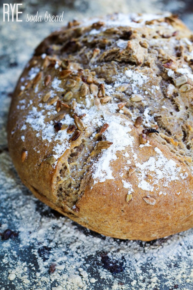 Rye Soda Bread Savoring Italy