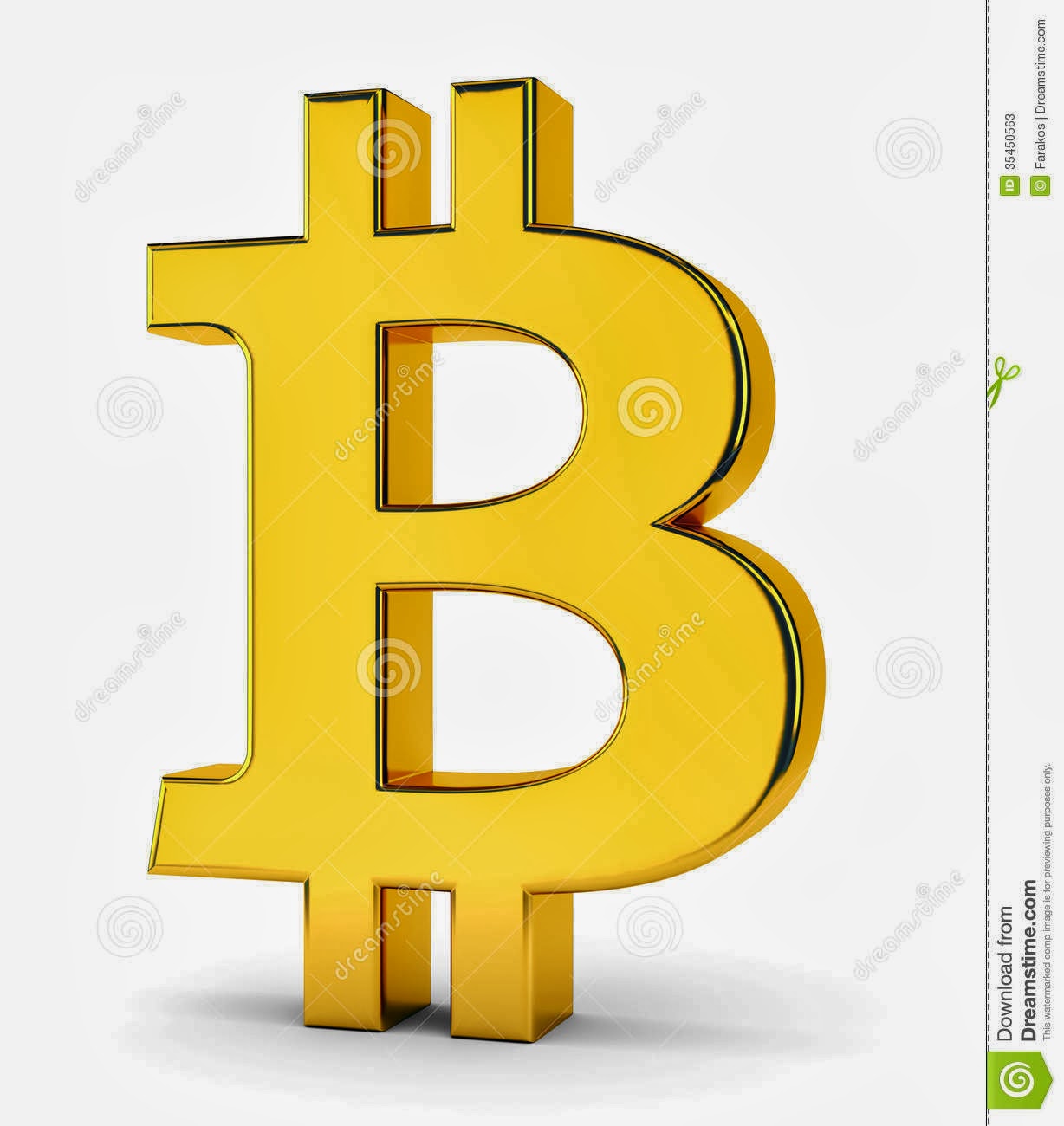 bitcoin simbolis