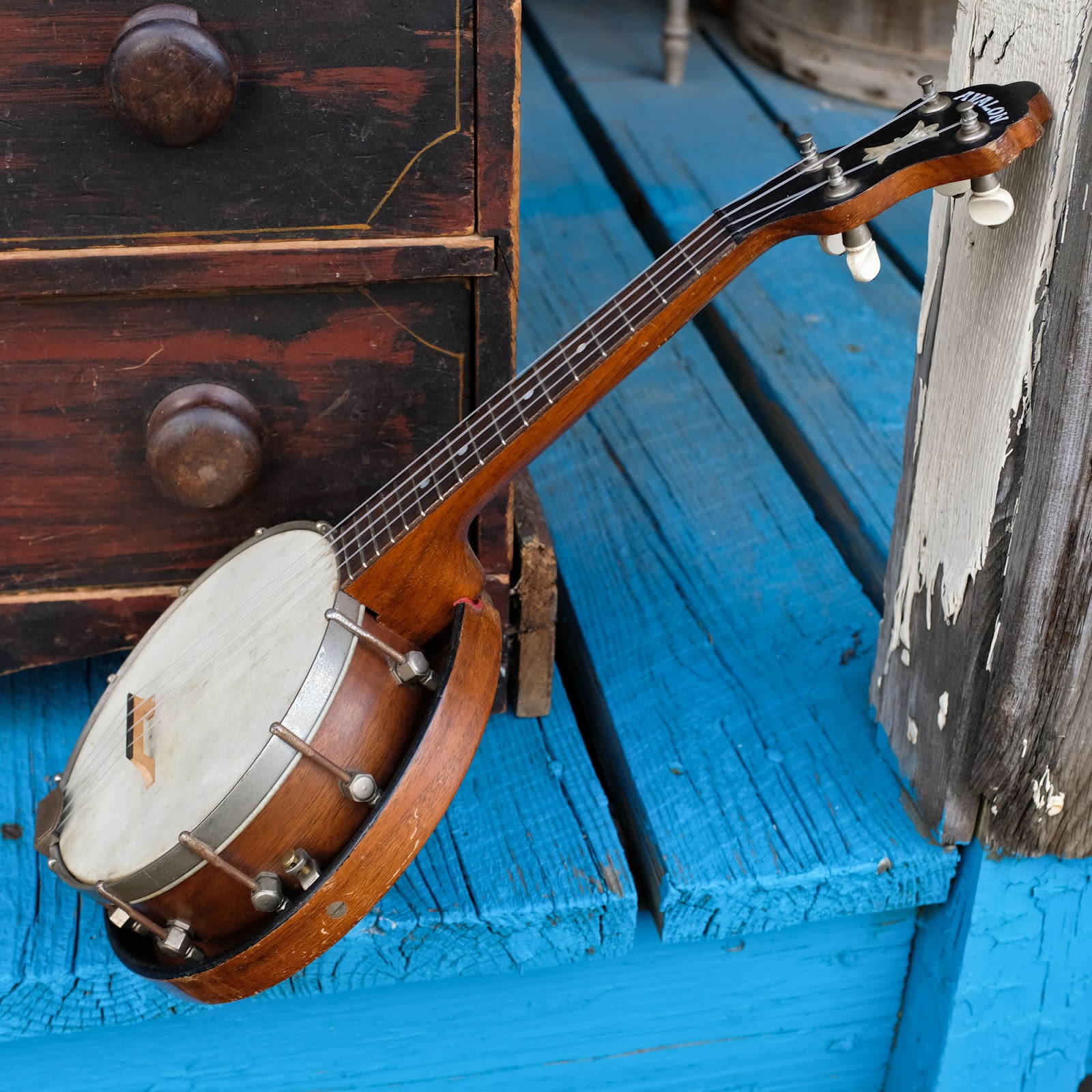 1920s Langemade Avalon Resonator Banjo Ukulele