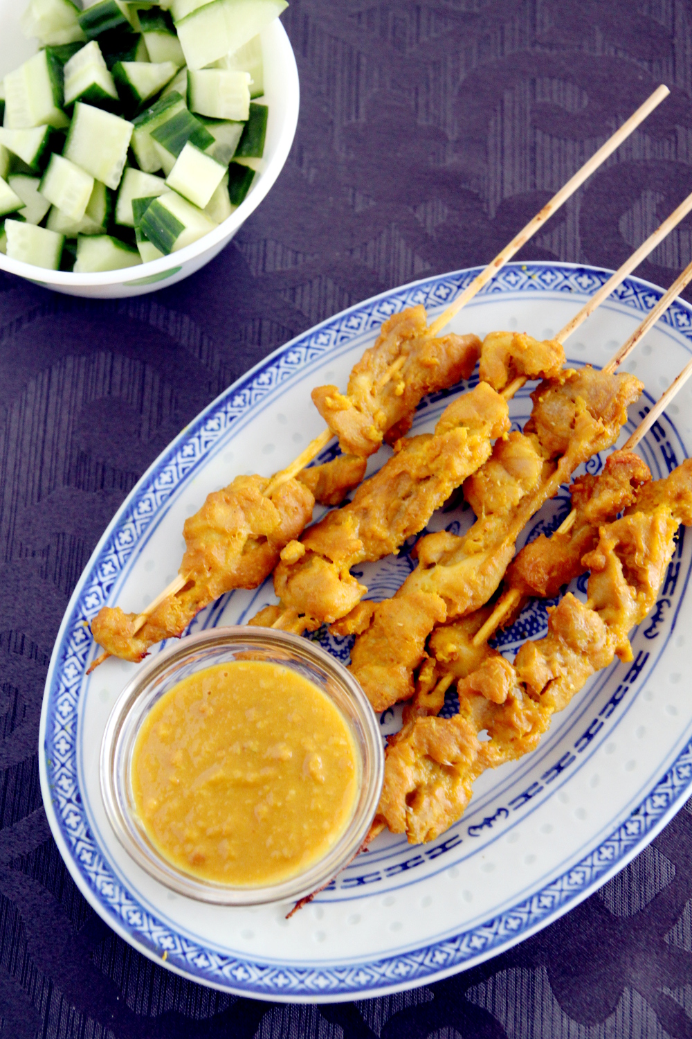 Satay Chicken Skewers Vondelicious!