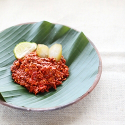 how to make indonesian recipe for sambal terasi bilimbi 