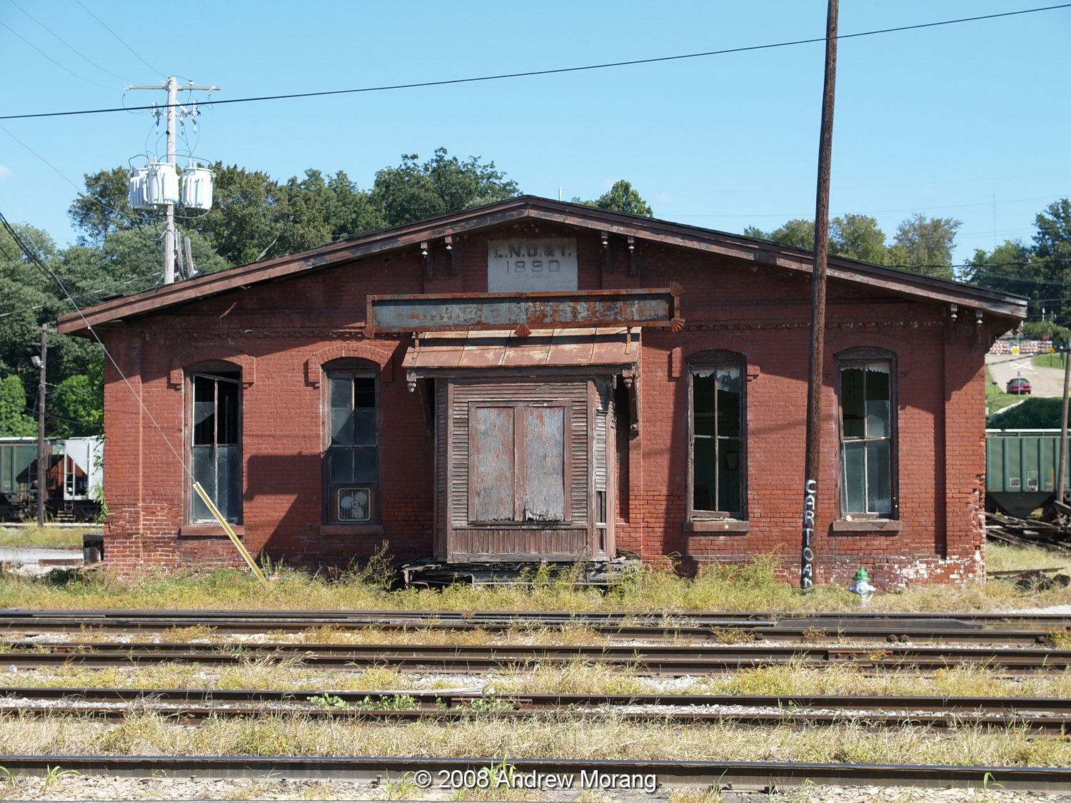Urban Decay Railroad Warehouse, Levee Street, Vicksburg, Mississippi