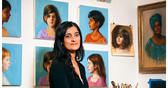 New York Academy of Art: Artist Portraits: Manu Saluja (Class of 2013)