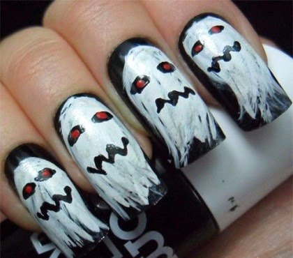 21 Spooky Nail Art Ideas for Halloween 2014