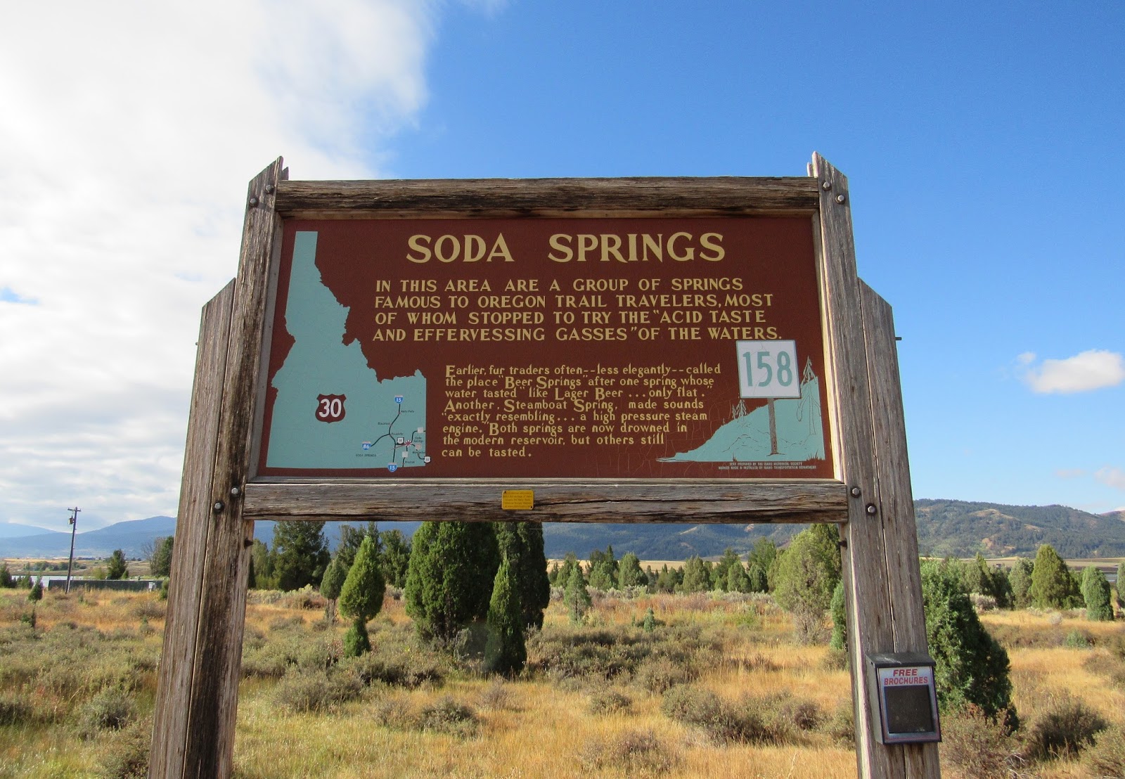 Where's Liz? 2016 Pioneer, Oregon Trail, Bear Lake Scenic Byway