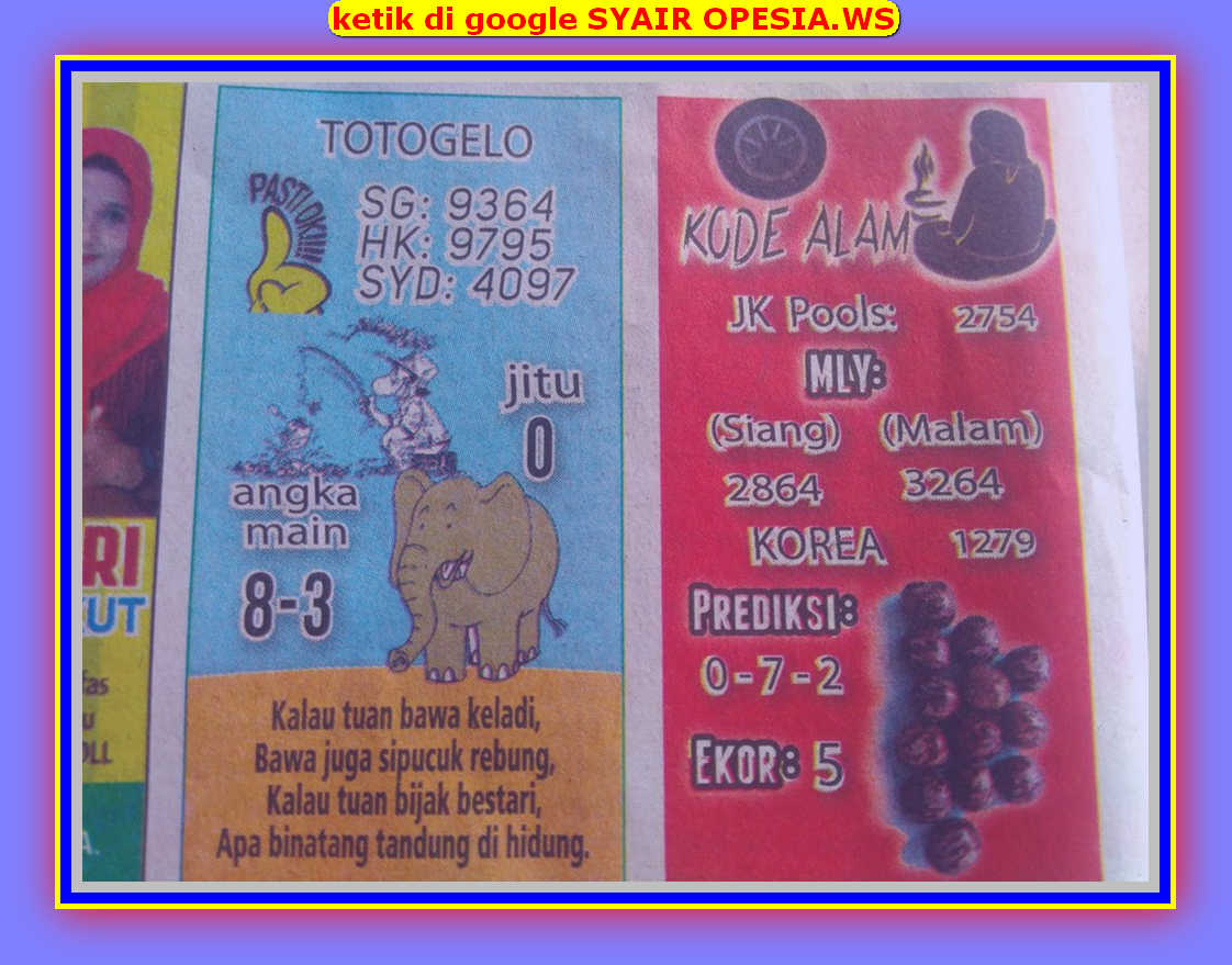 1 New Message Kode Syair Sydney 5 Desember 2019 Forum Syair Togel Hongkong Singapura Sydney 1 New Message Kode Syair Sydney 5 Desember 2019 Forum Syair Togel Hongkong Singapura Sydney