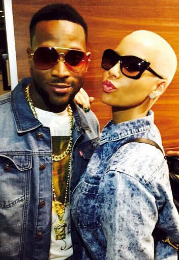 3 Photos: Amber Rose in Lagos for D'banj's show