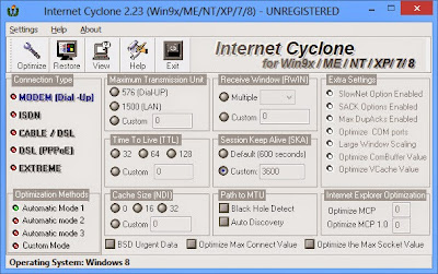 Boost Your Internet Speed By 200% With Internet Cyclone 2.23 Full Version