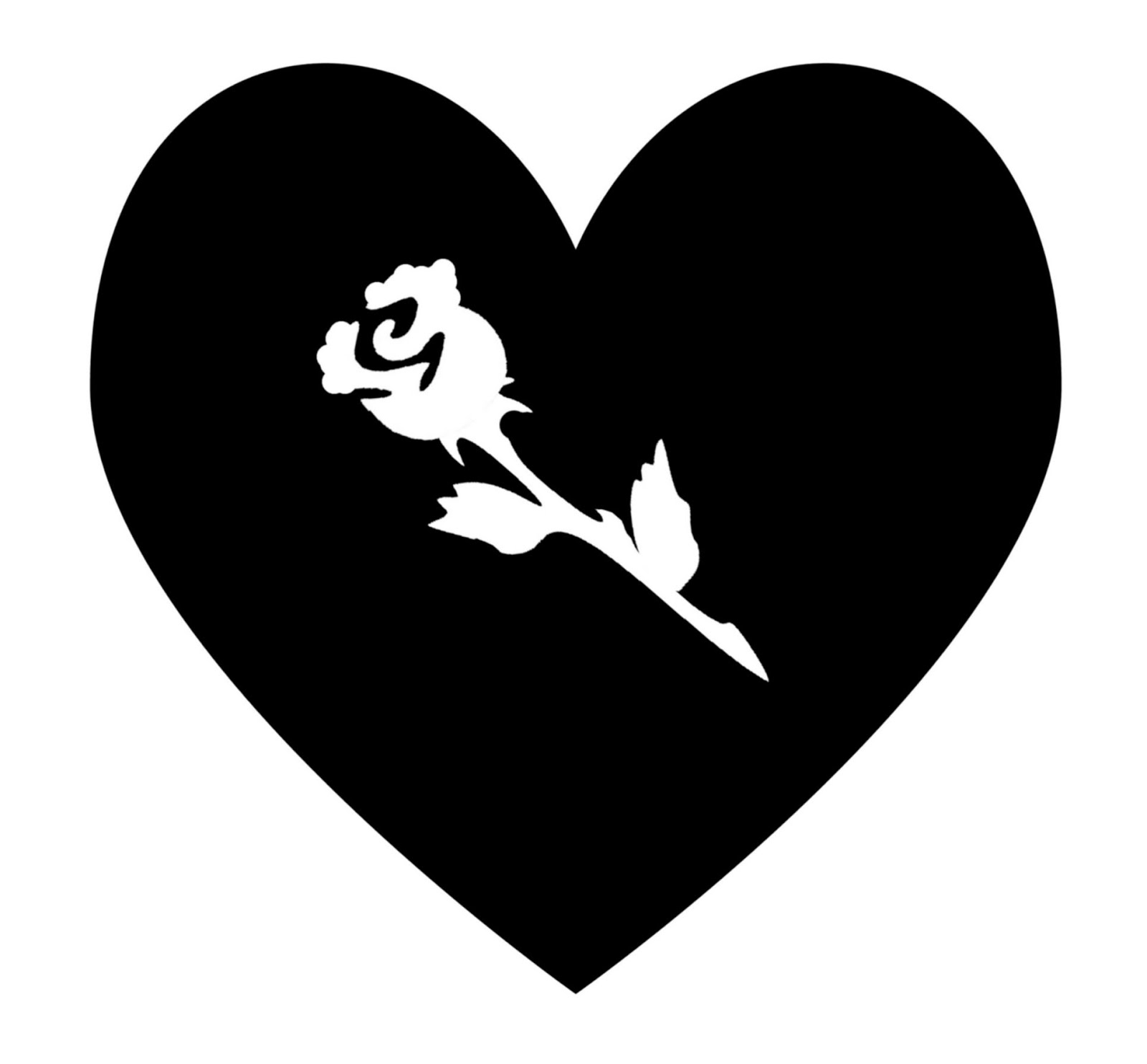 free heart silhouette clip art - photo #32