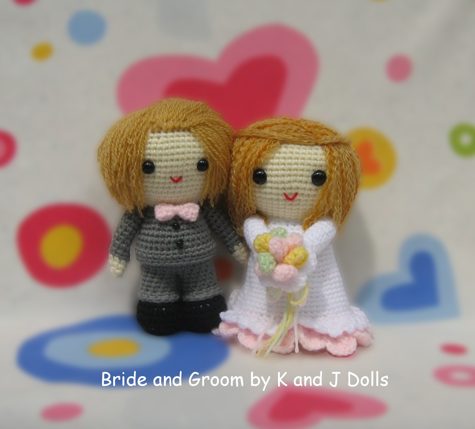 PRETTY Bride Spool Doll/Toy/Crochet Pattern 