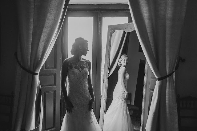 vestido de novia de pronovias - la boda de marco y lina