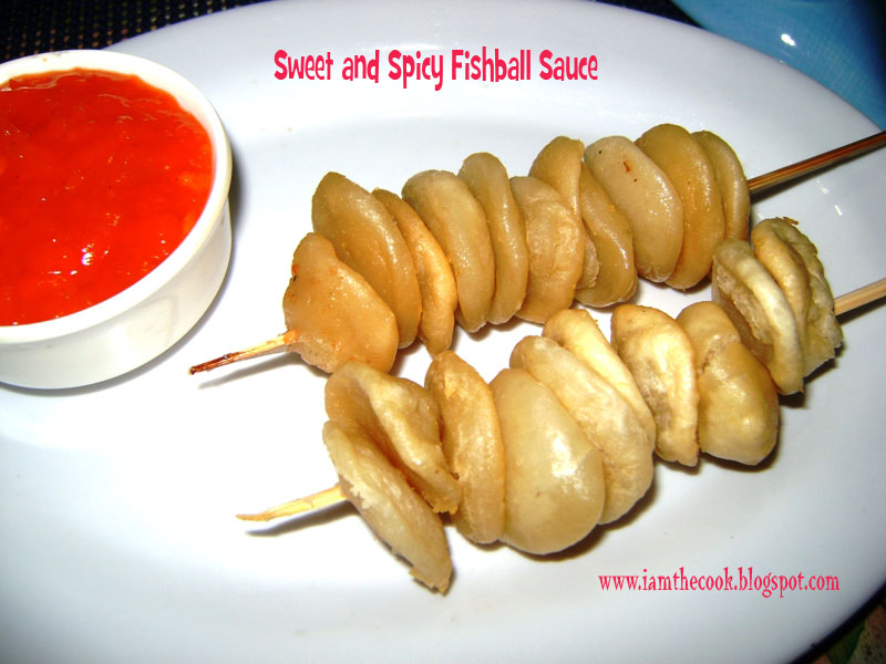 i am the cook! Sweet and Spicy Fishball Sauce