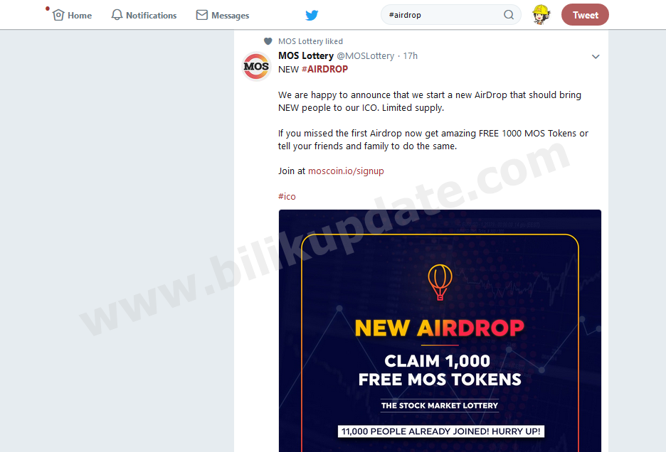 Cara Mendapatkan Token/Koin Kripto dari Airdrop Gratis - Bilik Update Cara Mendapatkan Token/Koin Kripto dari Airdrop Gratis - Bilik Update
