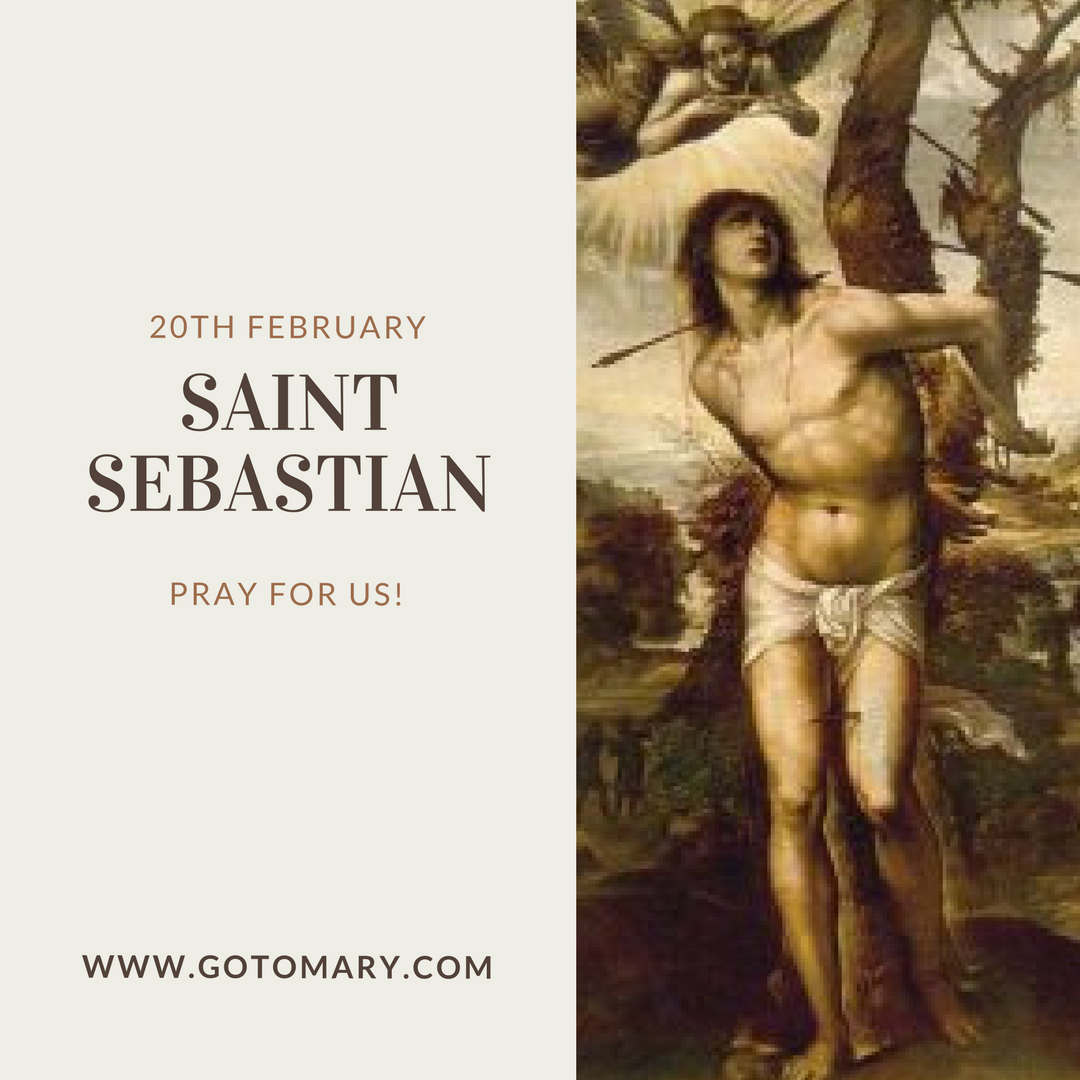 Saint Sebastian Go to Mary