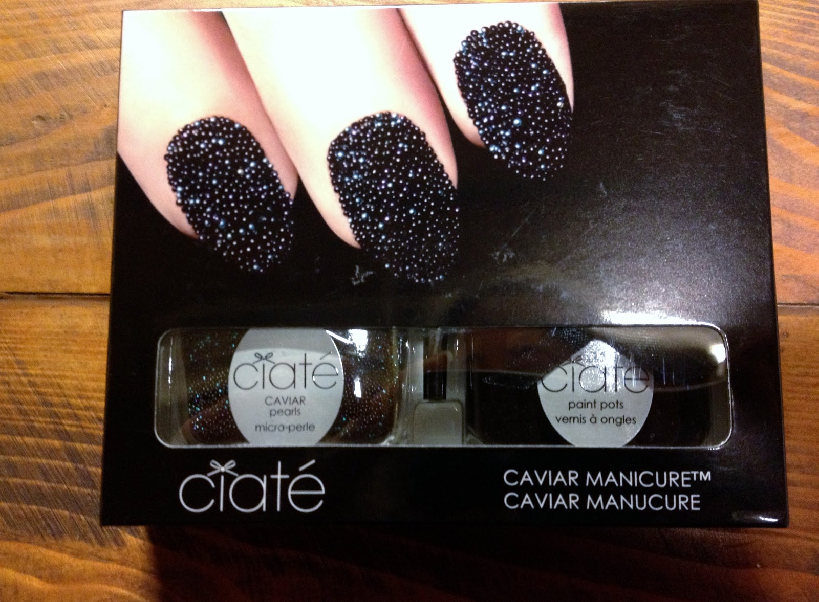 Manicure caviale Ciaté "Caviar Manicure" Black Pearls