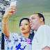 Prolific actor femi adebayo and his beautiful wife in lovely selfie