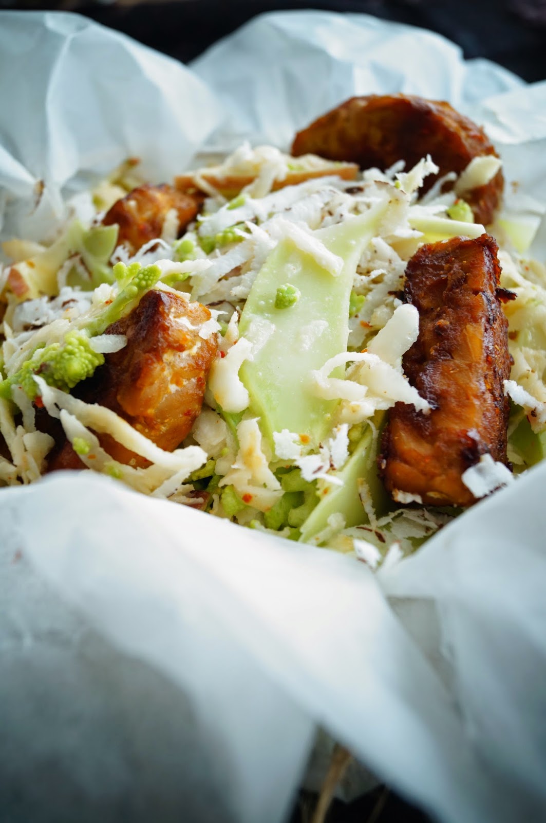 Knusperkabinett: Asiatischer Waldorfsalat– mit Kokosdressing ...