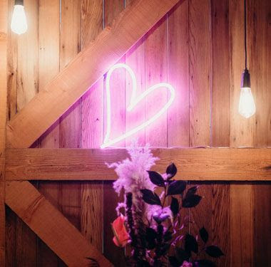 Custom Neon A Little Love LED Neon Heart Light Giveaway