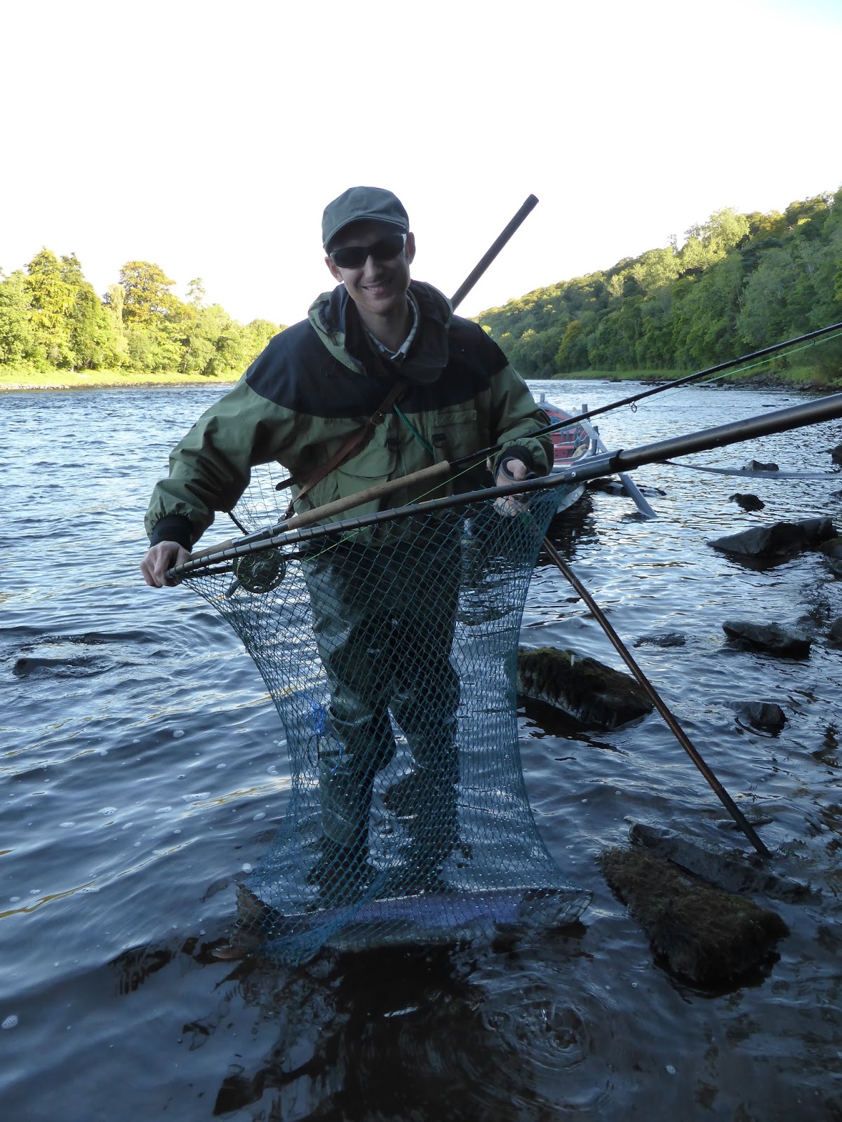 Salmon Fishing Scotland. Salmon Fishing Scotland Autumn Fly Fishing on
