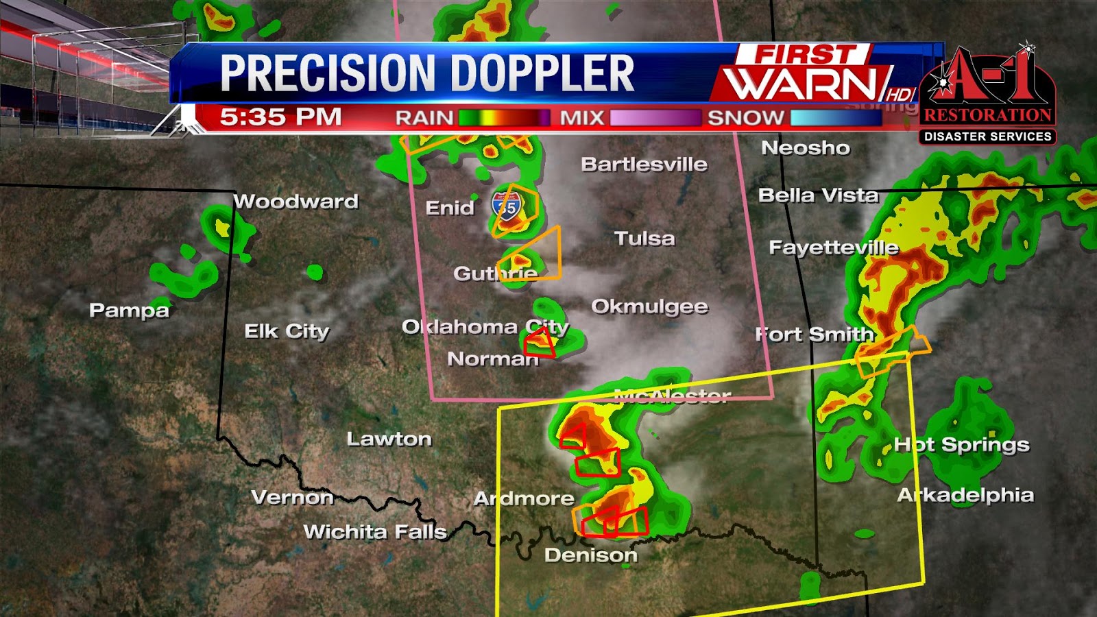 First Warn Weather Team Active Weather in the Plains Shifts East by
