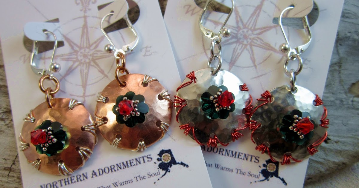 Swarovski Margarita Crystal Christmas Earrings Tutorial / The Beading Gem