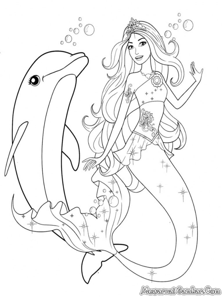 h20 mermaid coloring pages - photo #29