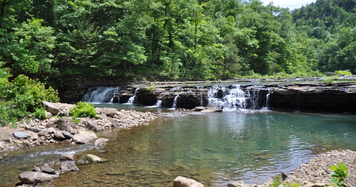 Richland Creek Wilderness Trail Map Rick's Hiking Blog: Richland Creek Trail To Twin Falls And Richland Falls, Richland  Wilderness Area, Arkansas