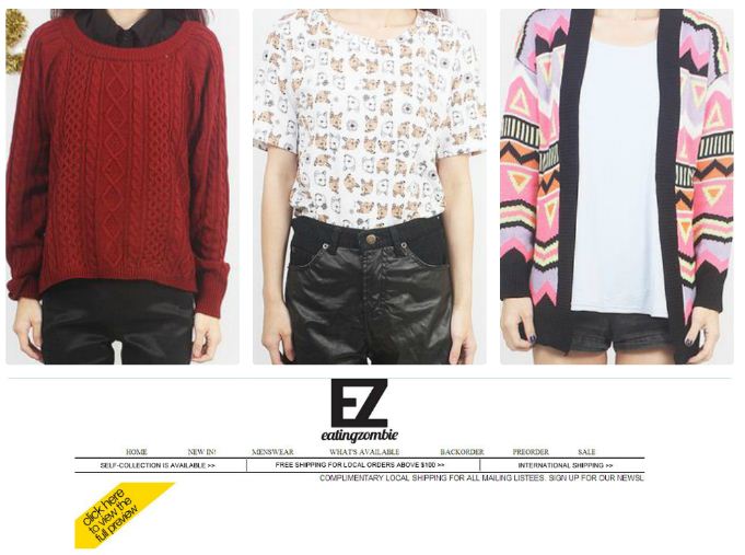 Singapore Online Clothes Shopping