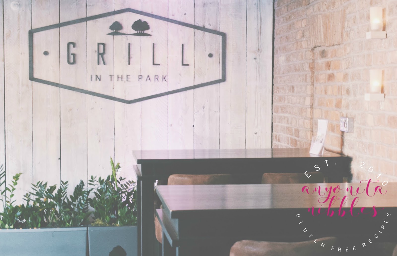 Anyonita Nibbles GlutenFree Recipes Dinner at Grill in the Park