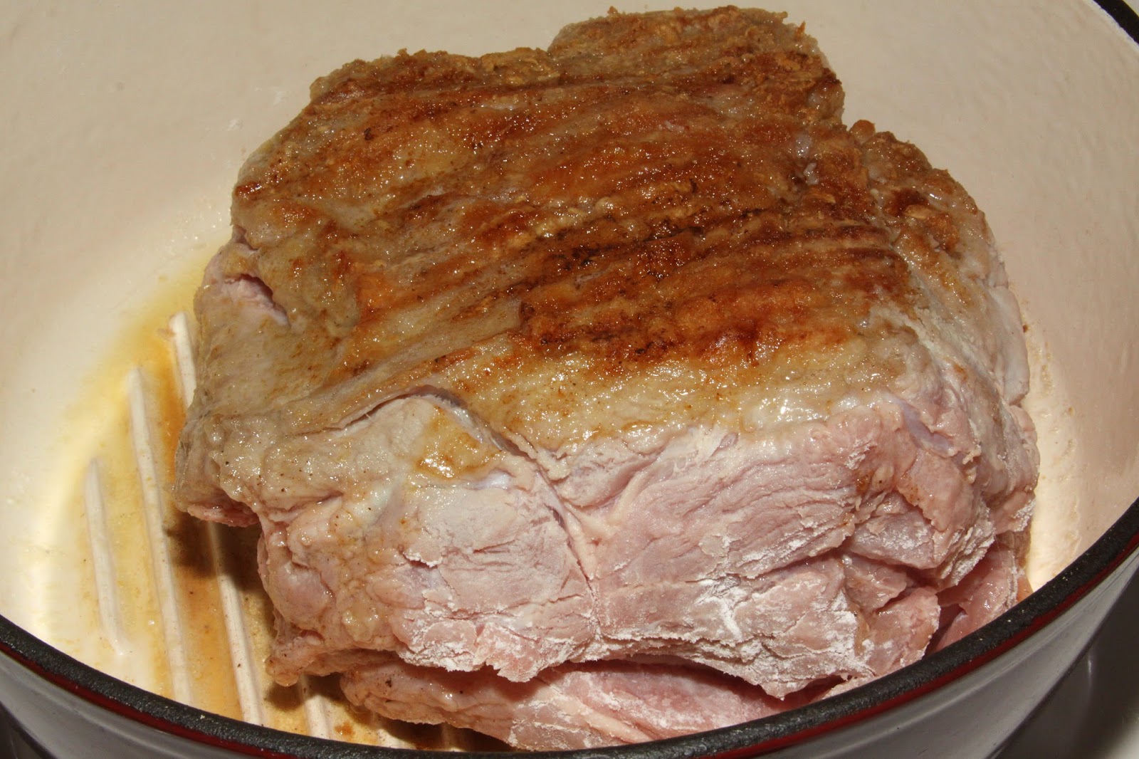 For the Love of Food Homestyle Grits and Veal Grillades