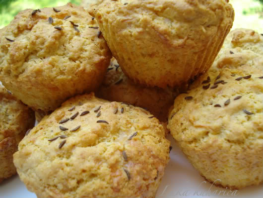 turn the muffins out onto a rack