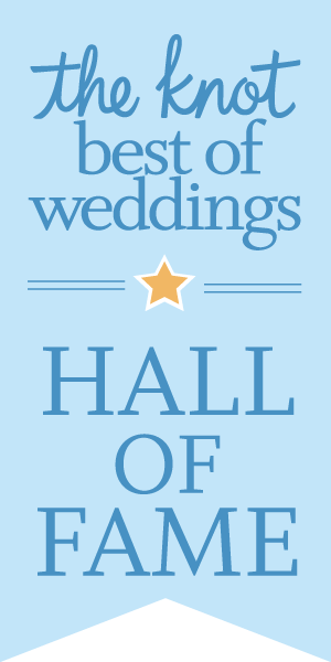 VOTED in the HALL OF FAME - the knot best of weddings