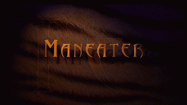 Maneater 2007 title screen