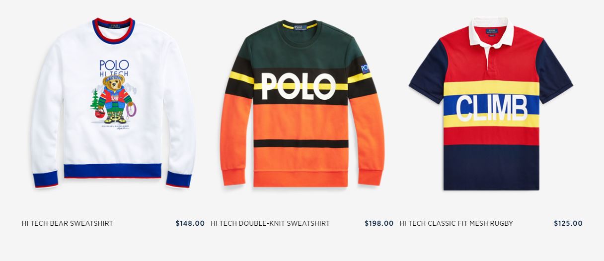 polo hi tech bear